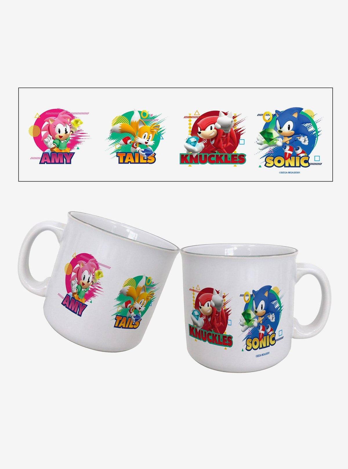 Taza de camping Sonic Superstars de 591 ml