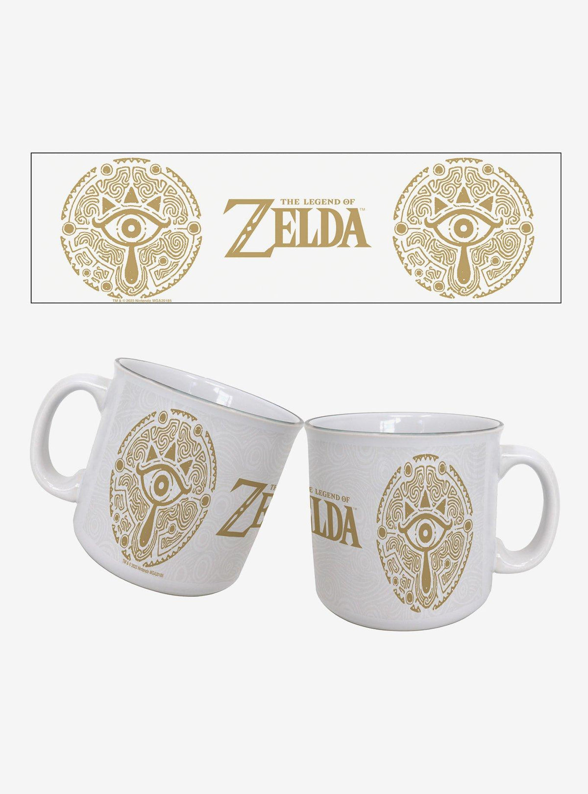 Taza The Legend of Zelda con diseño Sheikah de 20 oz