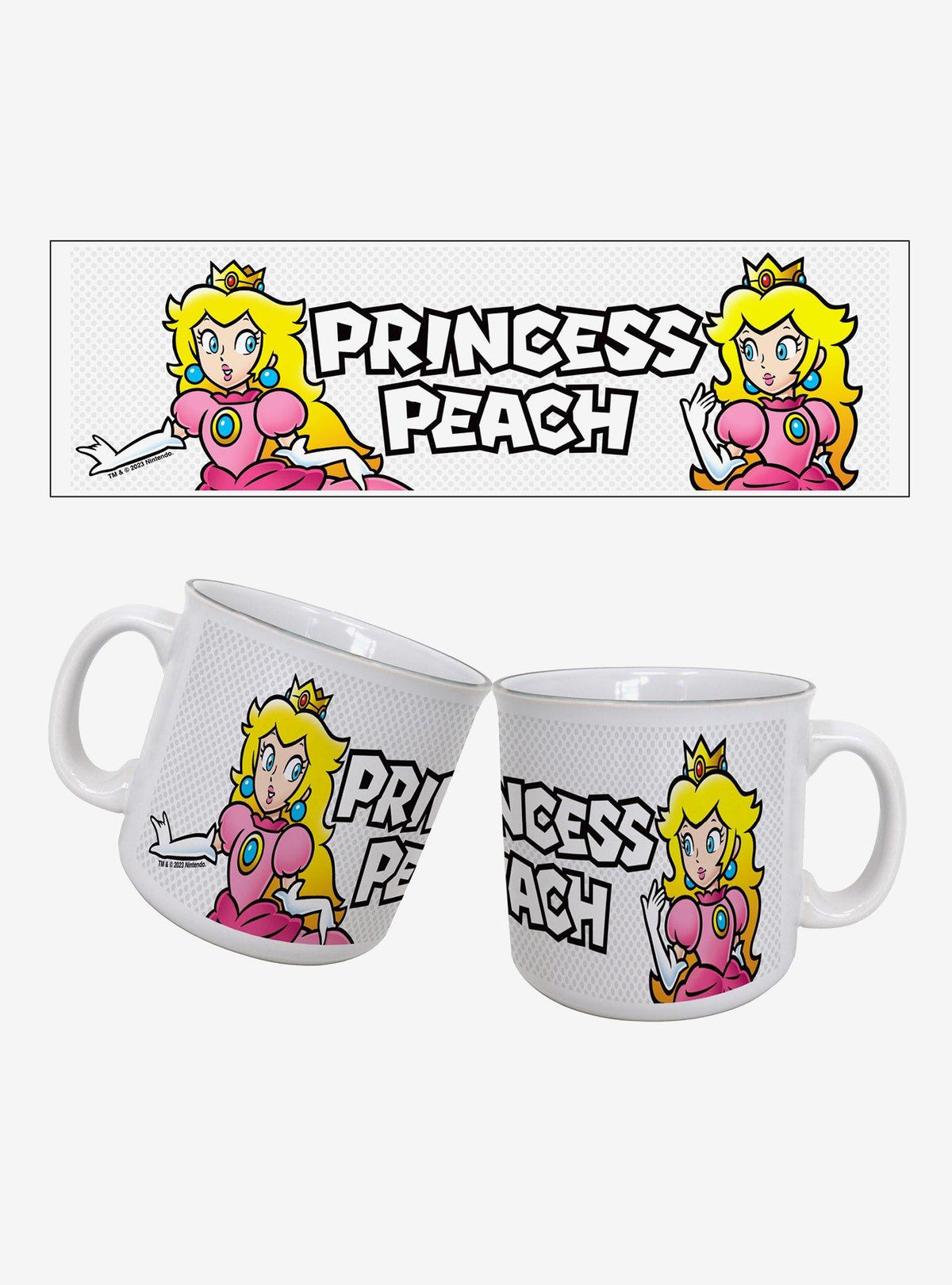 Taza camper de Princess Peach - Super Mario, 591 ml