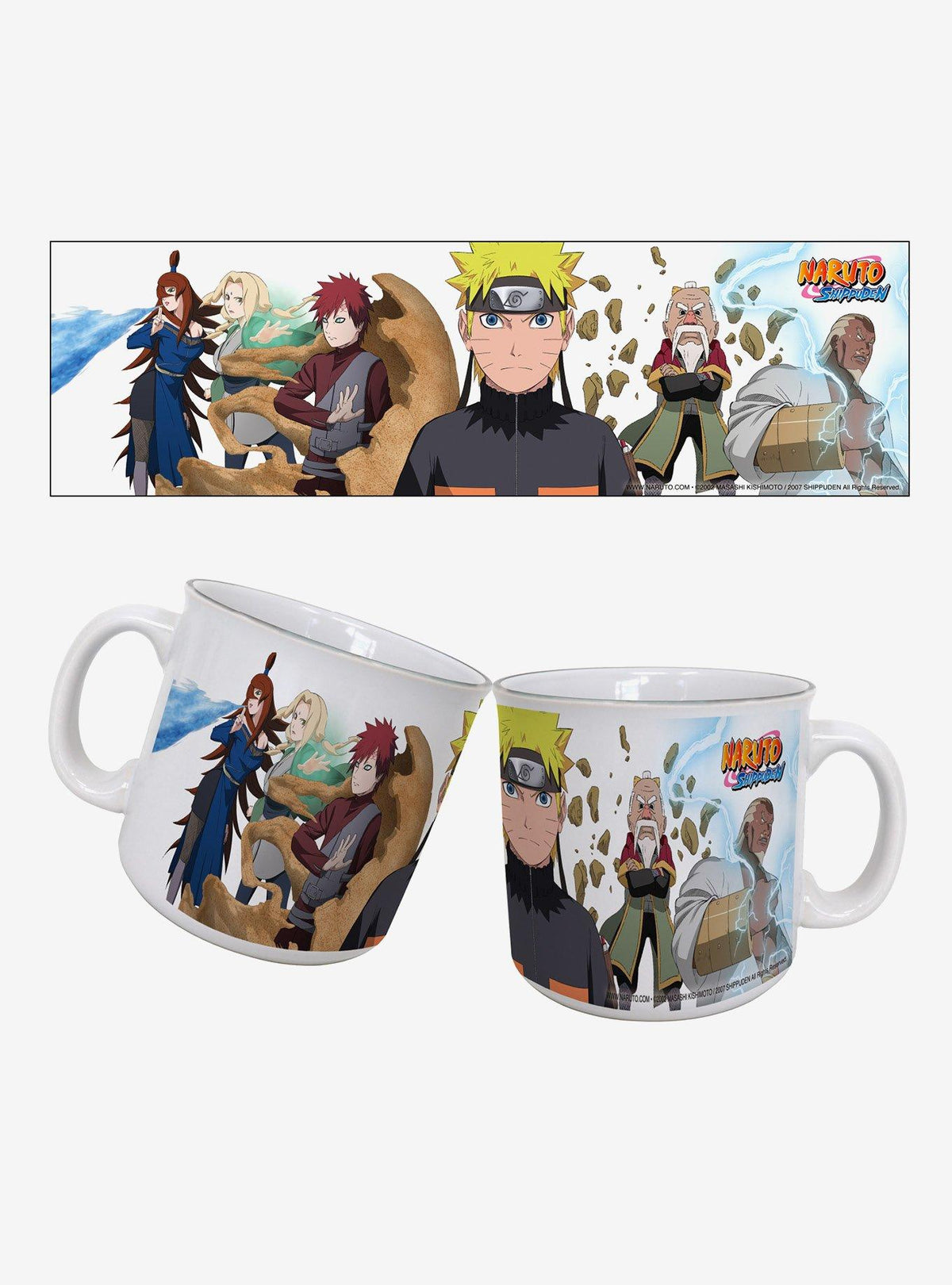 Taza tipo camping Naruto Shippuden Collage, 590 ml