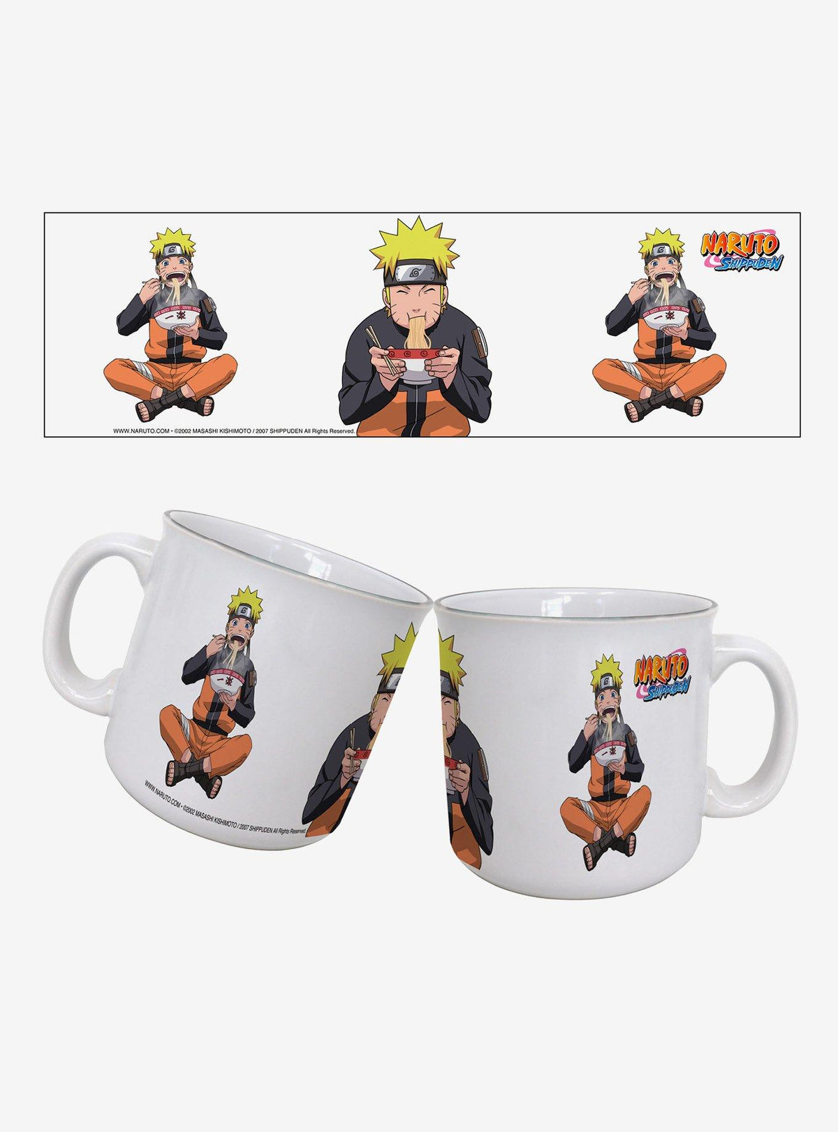 Tazón Naruto Shippuden comiendo ramen de 590 ml