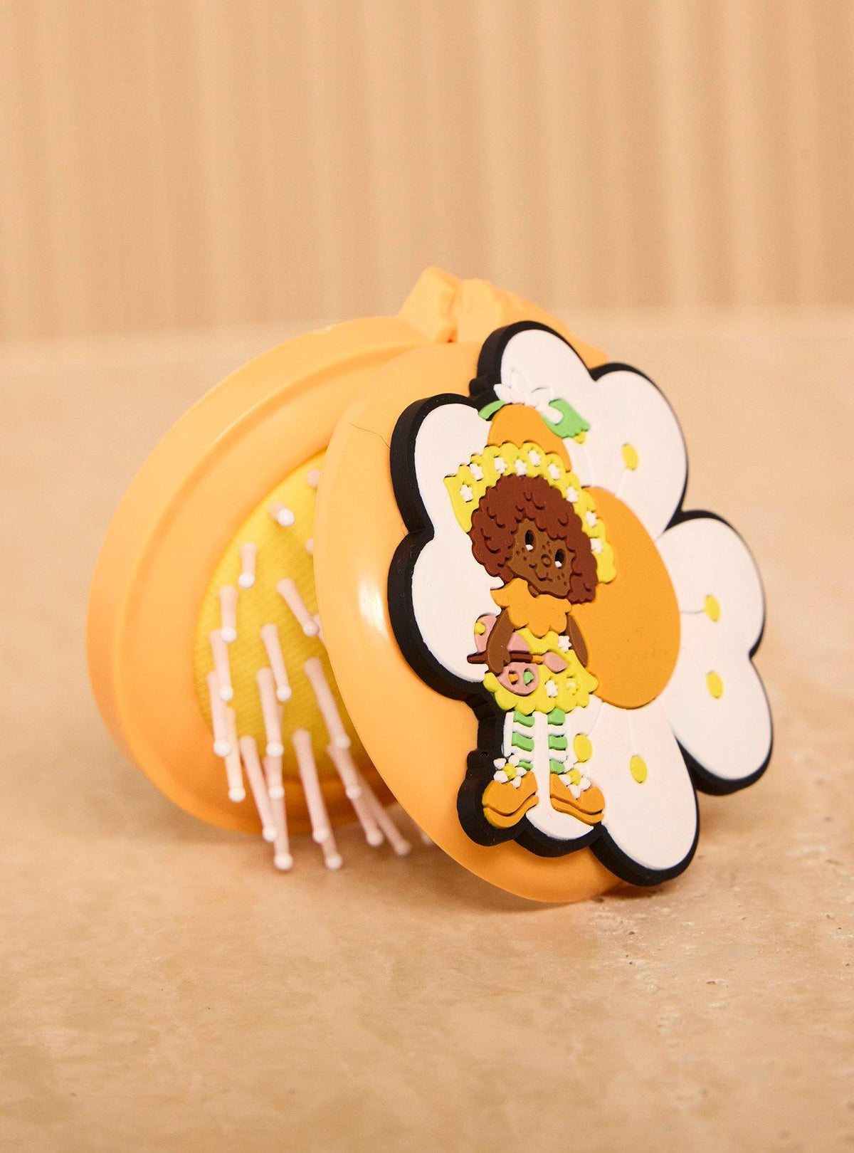 Espejo compacto y cepillo Orange Blossom Strawberry Shortcake