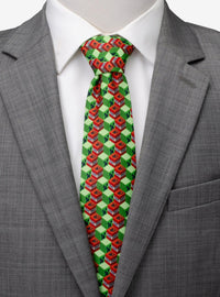 Corbata verde Minecraft Creeper TNT