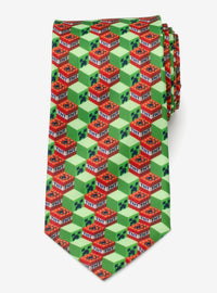 Corbata verde Minecraft Creeper TNT