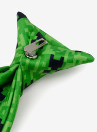 Set de corbatas Minecraft Creeper para papá e hijo