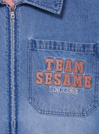 Chaqueta de mezclilla Team Sesame de Sesame Street