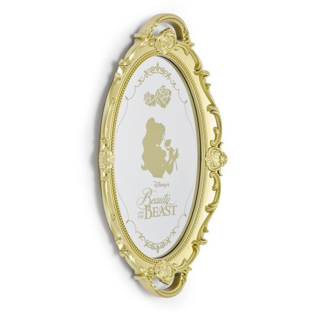 Bandeja decorativa con espejo de Belle - Beauty and the Beast