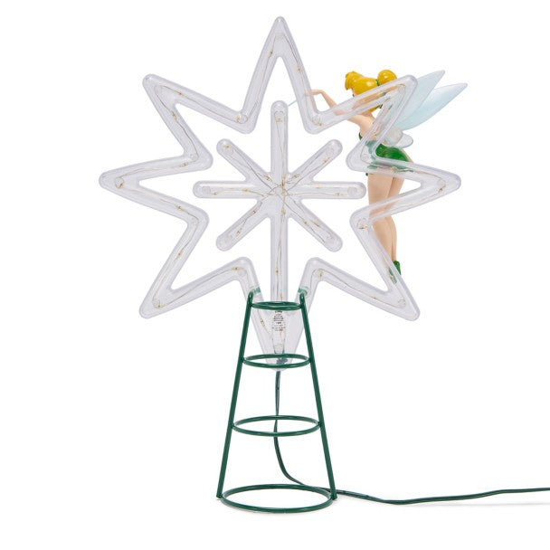 Adorno iluminado para árbol de Navidad Tinker Bell