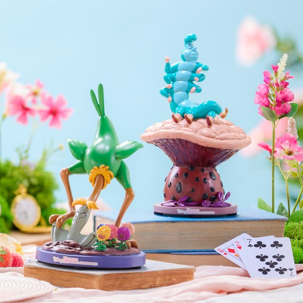 Figura de gnomo de jardín Caterpillar - Alice in Wonderland