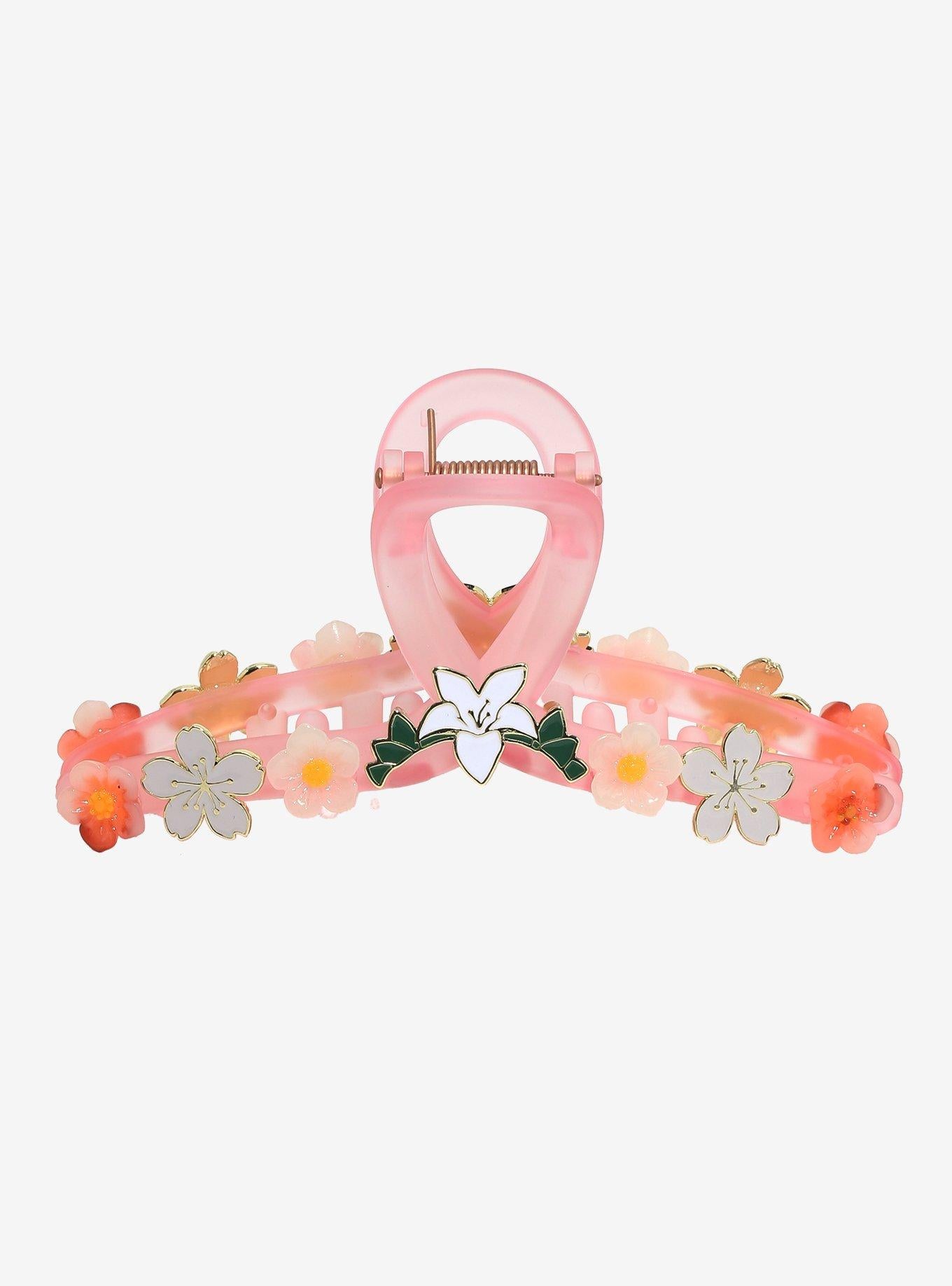 Pinza de pelo floral de Mulan
