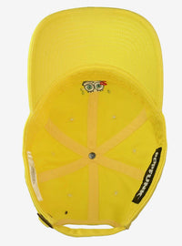 Jockey adulto con la cara de SpongeBob SquarePants