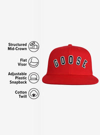 Gorra Top Gun Goose de visera plana