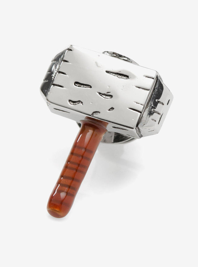 Pin 3D del martillo de Thor de Marvel
