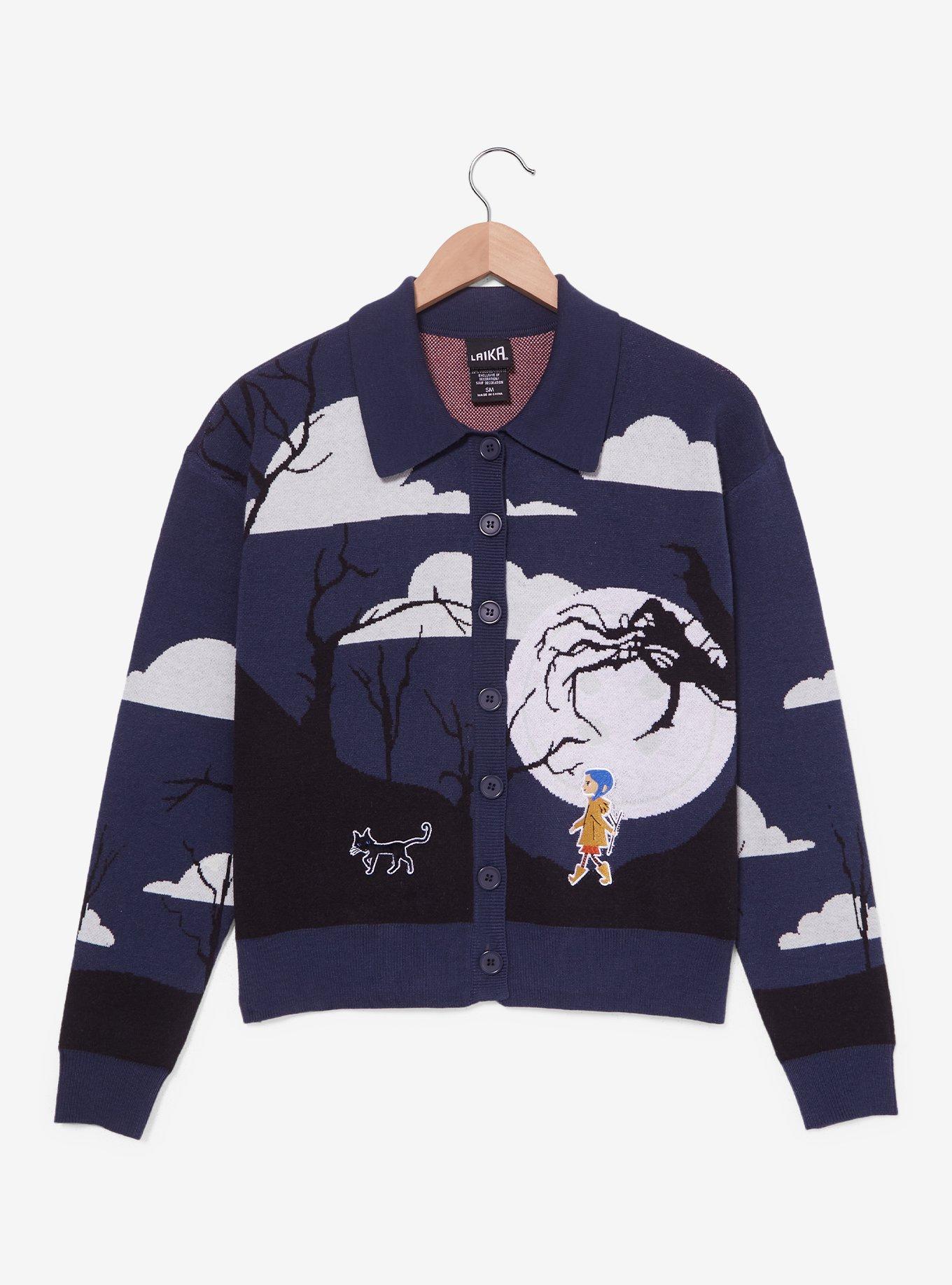 Chaleco Coraline con paisaje de nubes