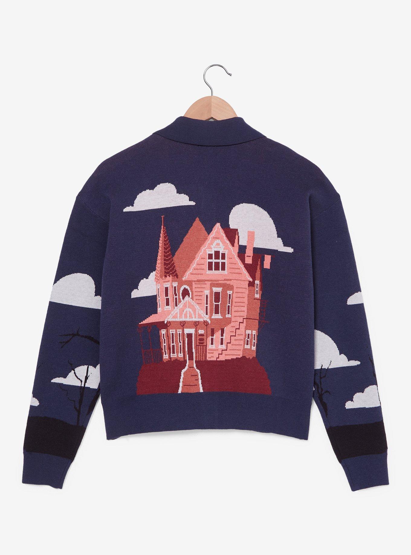 Chaleco Coraline con paisaje de nubes