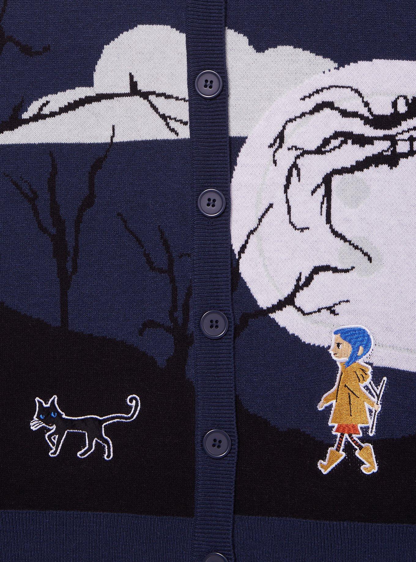 Chaleco Coraline con paisaje de nubes