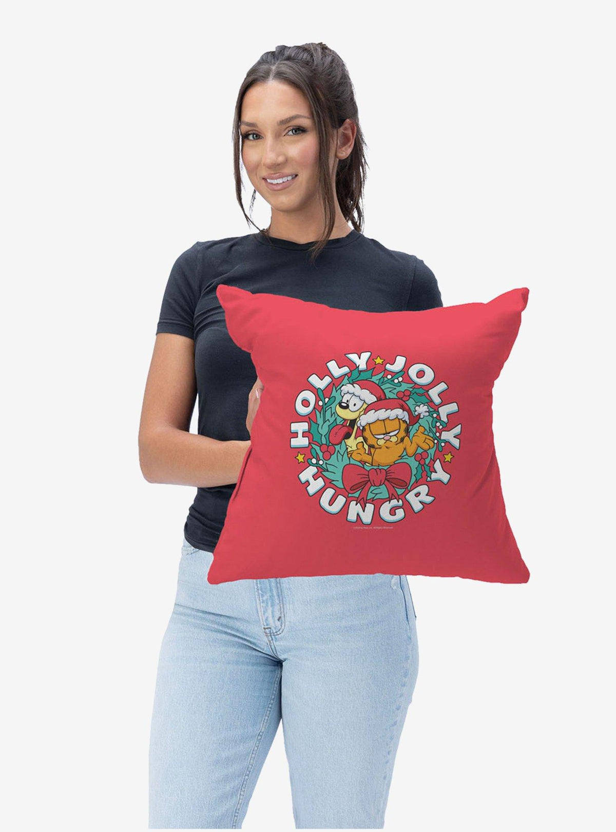 Cojín navideño de Garfield