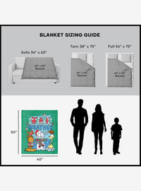 Manta Garfield Sweater Weather 101,6 x 127 cm