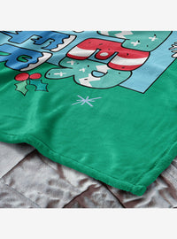 Manta Garfield con diseño de invierno
