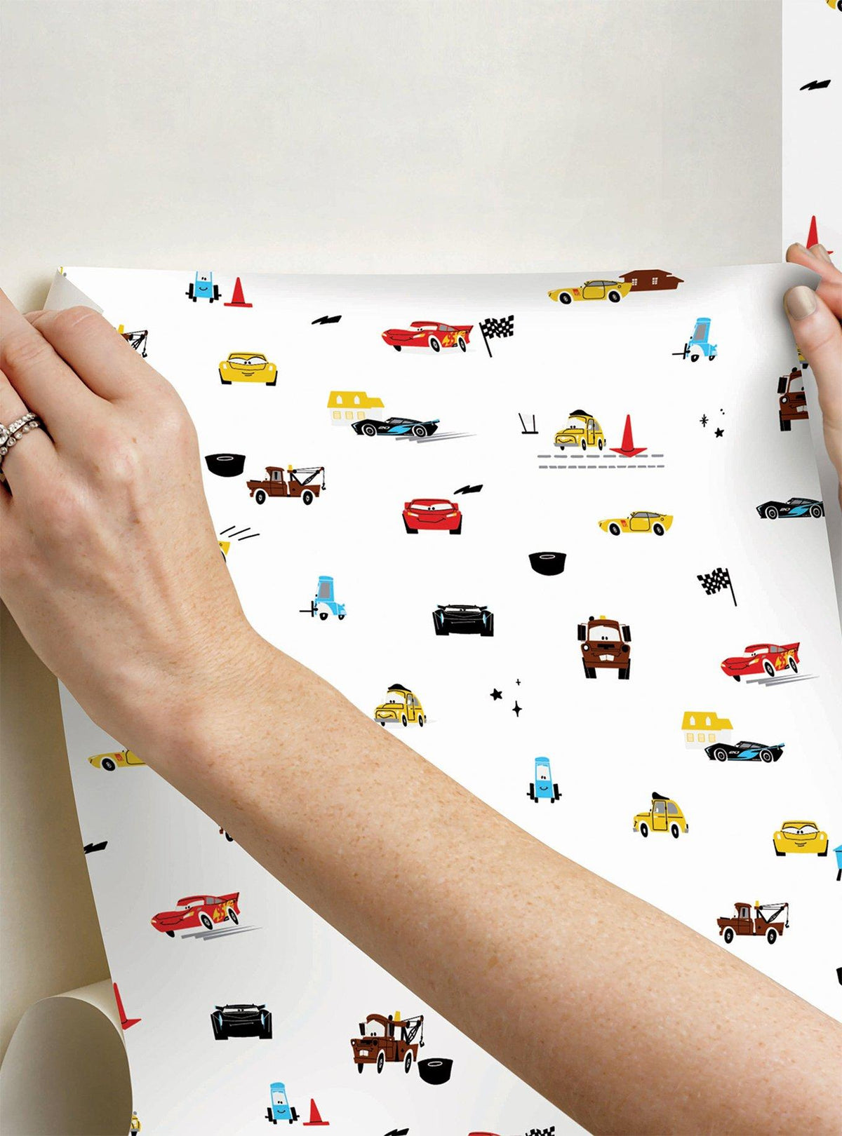 Papel mural autoadhesivo Cars de Disney Pixar