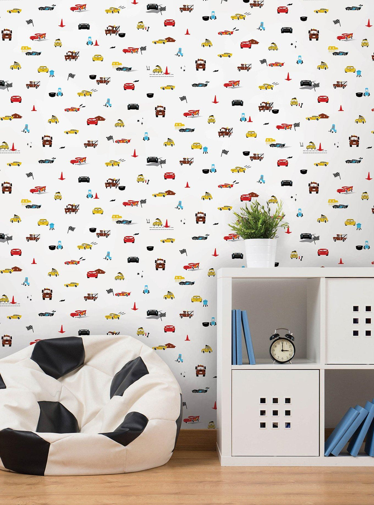 Papel mural autoadhesivo Cars de Disney Pixar