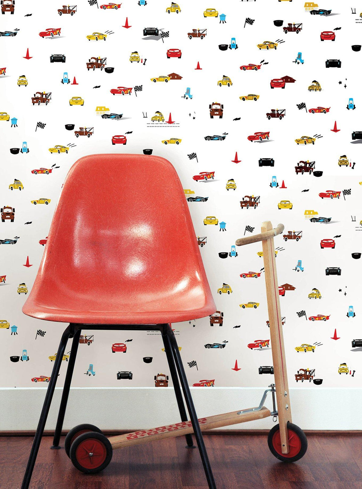 Papel mural autoadhesivo Cars de Disney Pixar