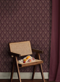 Papel mural adhesivo Disney Haunted Mansion burdeo