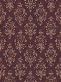 Papel mural adhesivo Disney Haunted Mansion burdeo