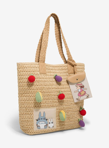 Tote tejido de verduras My Neighbor Totoro