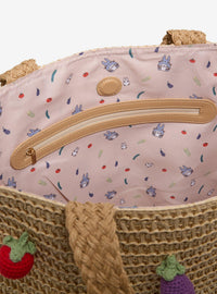 Tote tejido de verduras My Neighbor Totoro