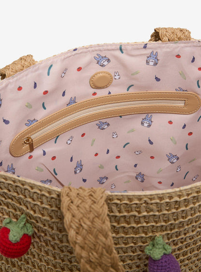 Tote tejido de verduras My Neighbor Totoro