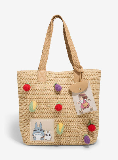 Tote tejido de verduras My Neighbor Totoro