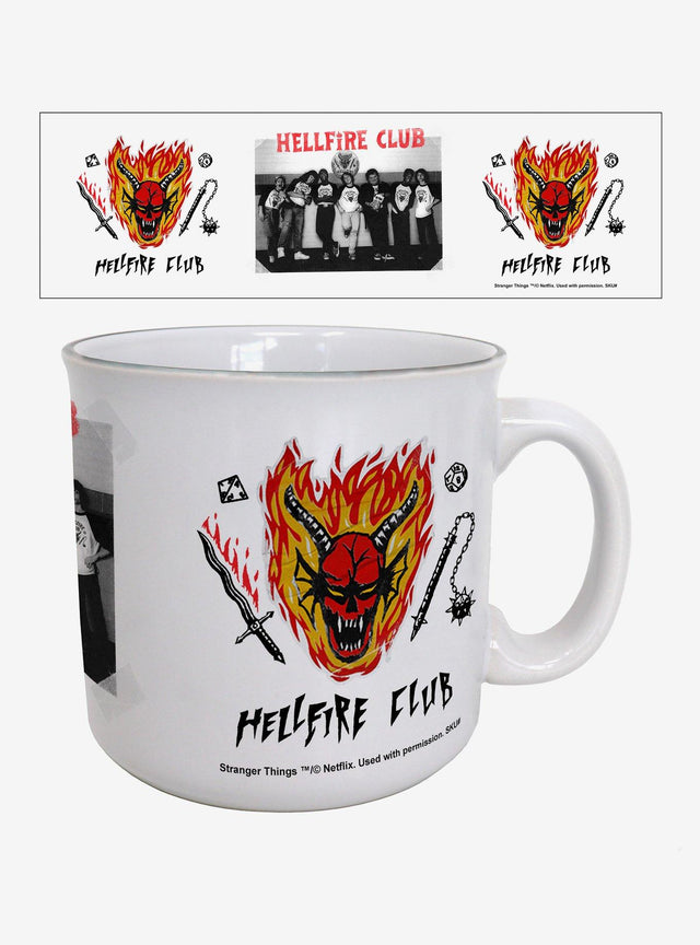 Tazón Stranger Things Hellfire Club 20 oz