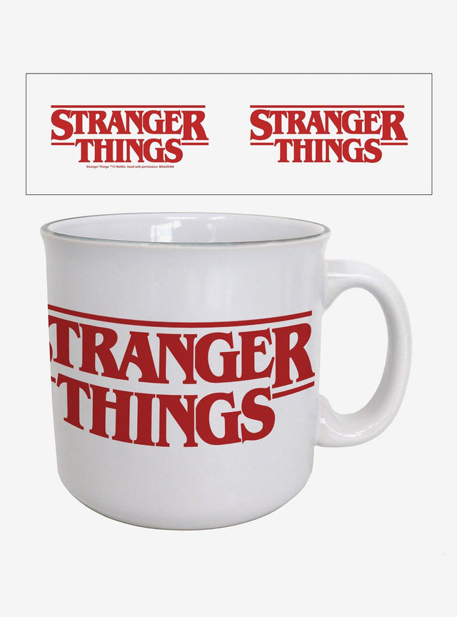 Tazón camper con logo de Stranger Things, 591 ml