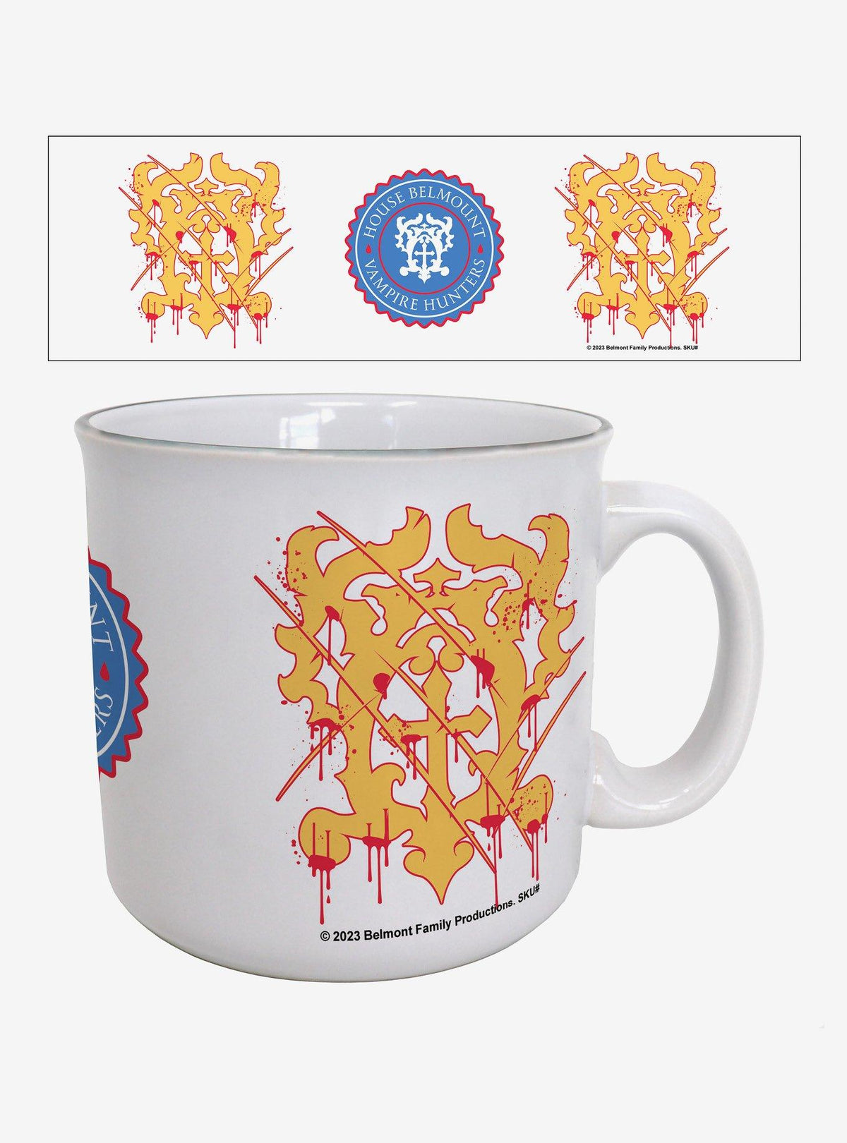 Taza camper Castlevania: Nocturne Vampire Hunters 20 oz