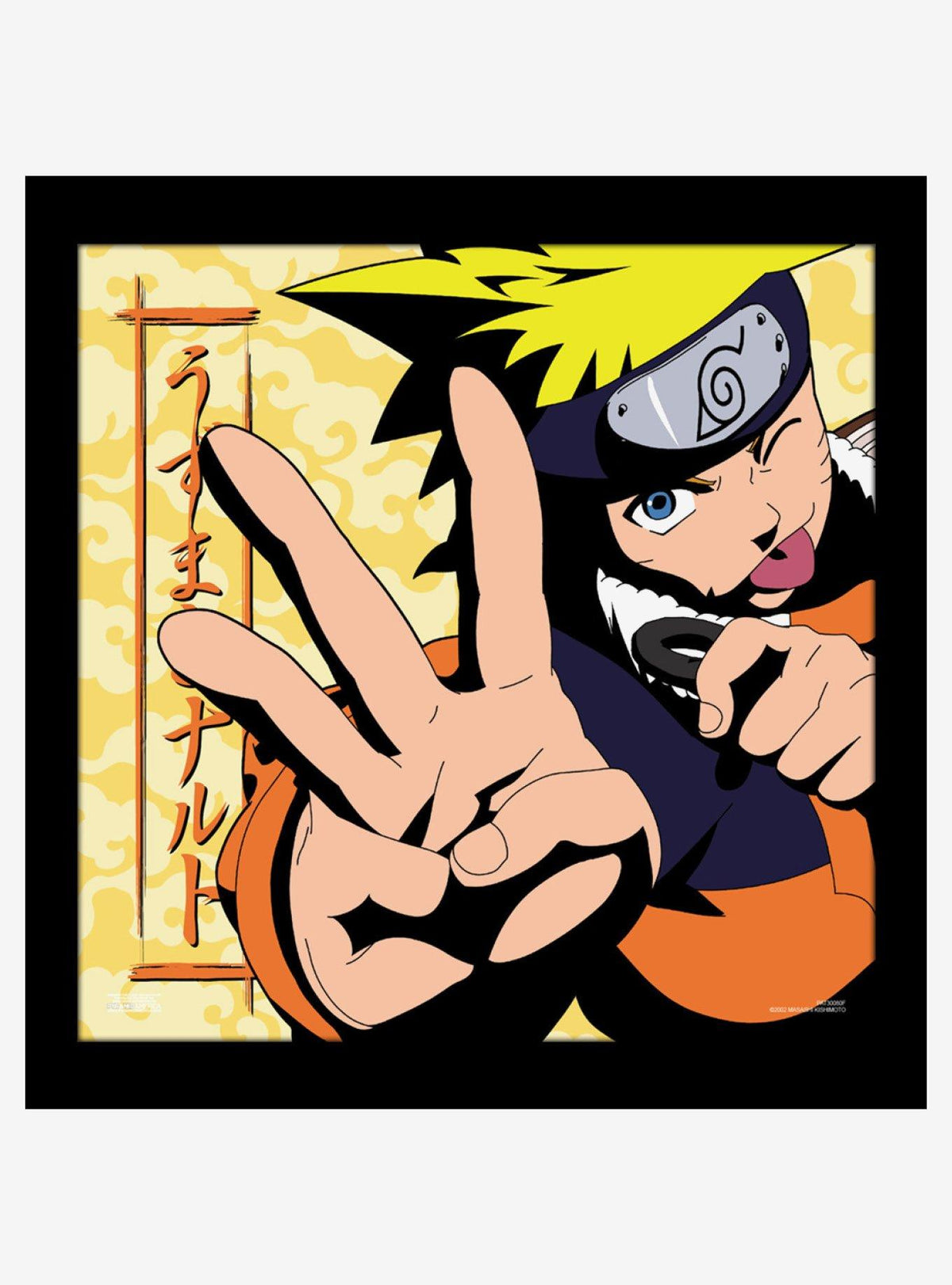 Cuadro enmarcado Naruto Shippuden
