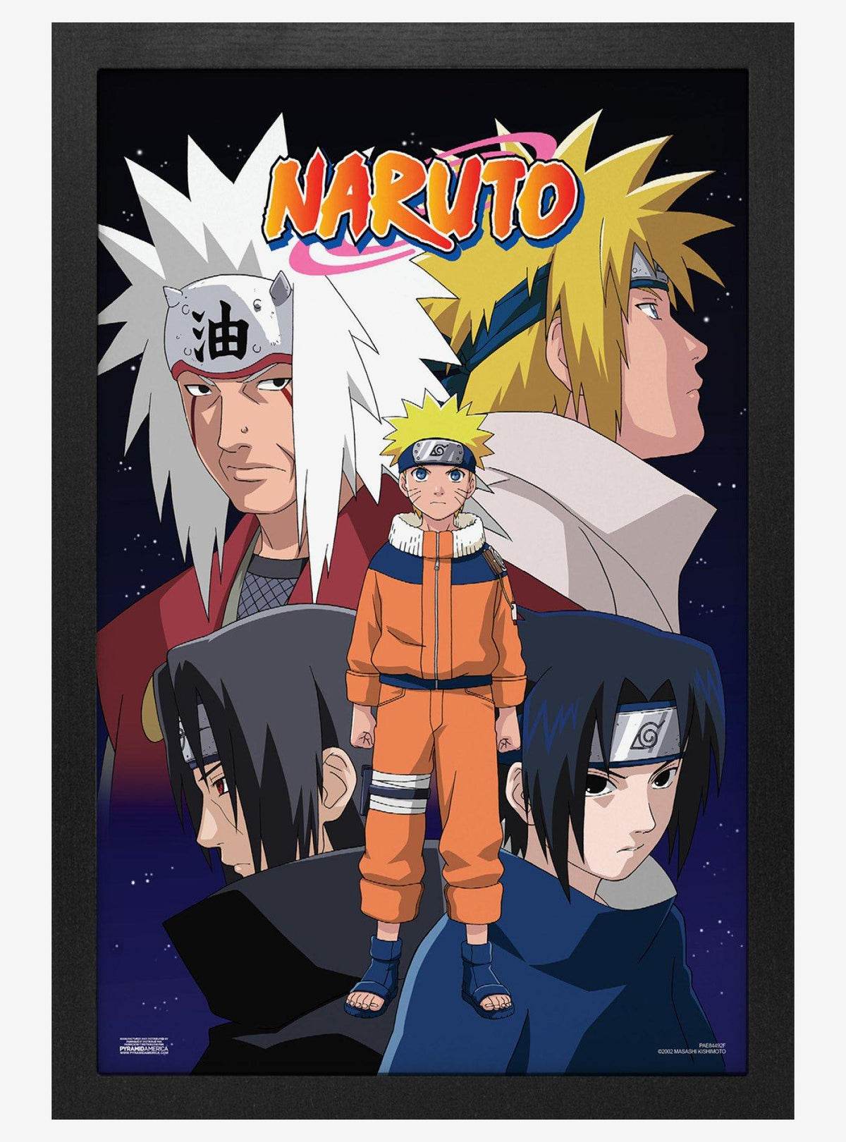 Cuadro enmarcado Naruto Shippuden