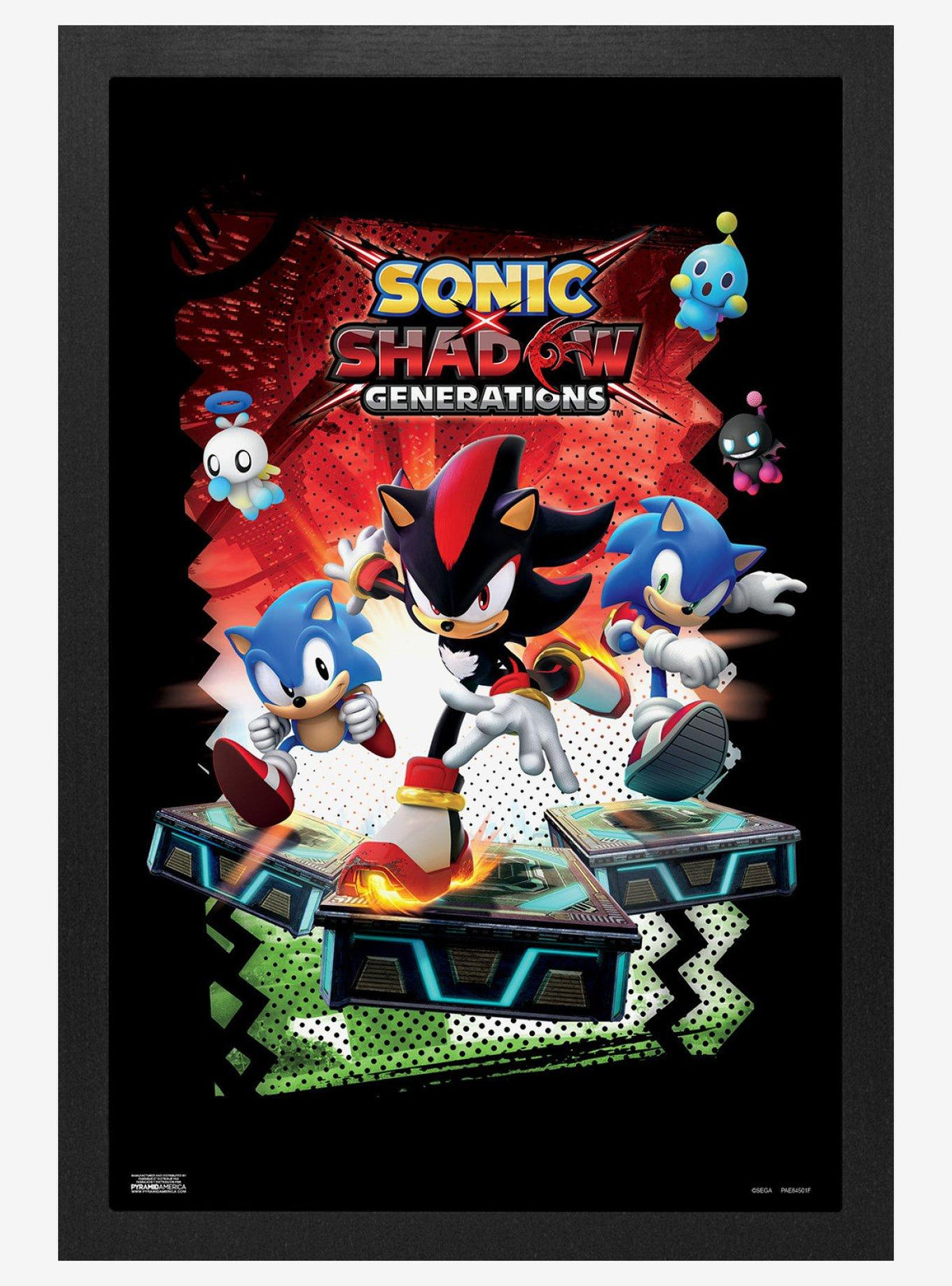 Sonic Shadow Generations: lámina enmarcada