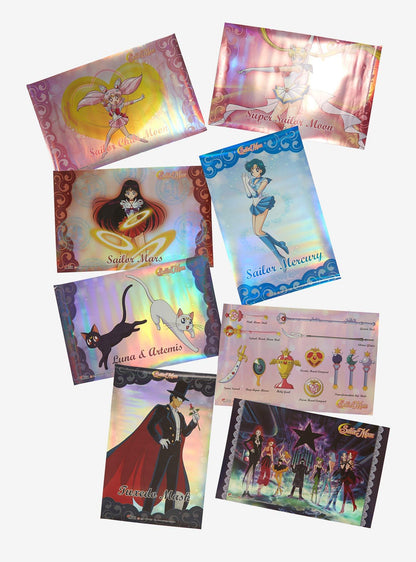 Set de pósteres holográficos sorpresa Sailor Moon