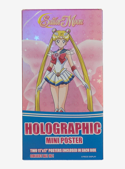 Set de pósteres holográficos sorpresa Sailor Moon