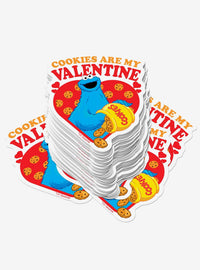 Pack de 100 stickers de Plaza Sésamo para San Valentín