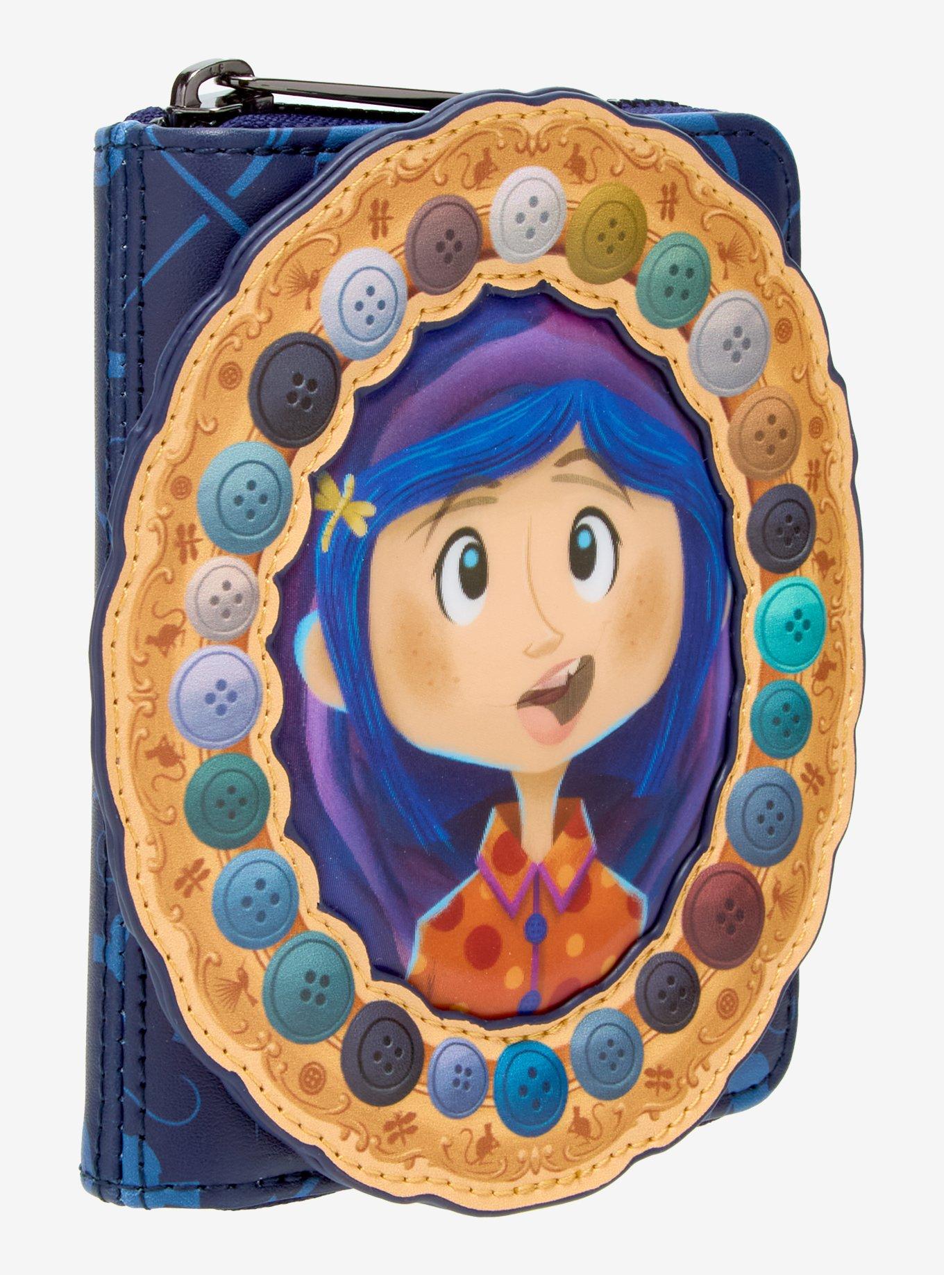Billetera Coraline con marco lenticular