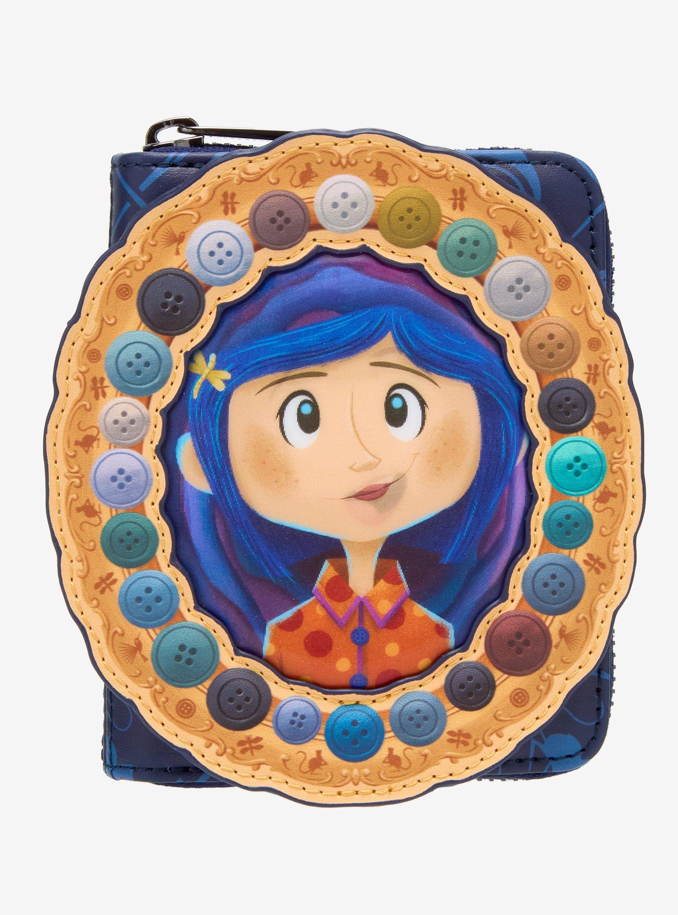 Billetera Coraline con marco lenticular