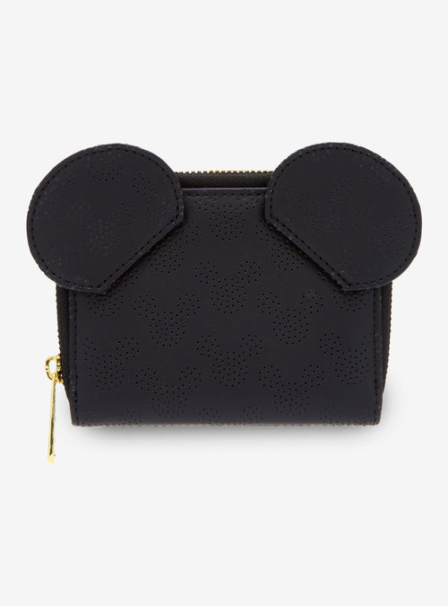 Billetera Disney Mickey Mouse con siluetas y orejas