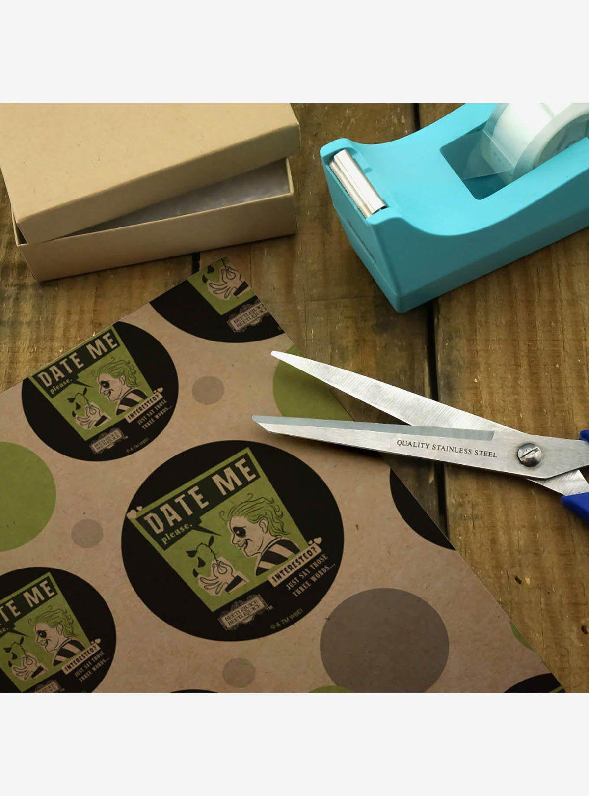 Papel kraft premium Beetlejuice: Date Me