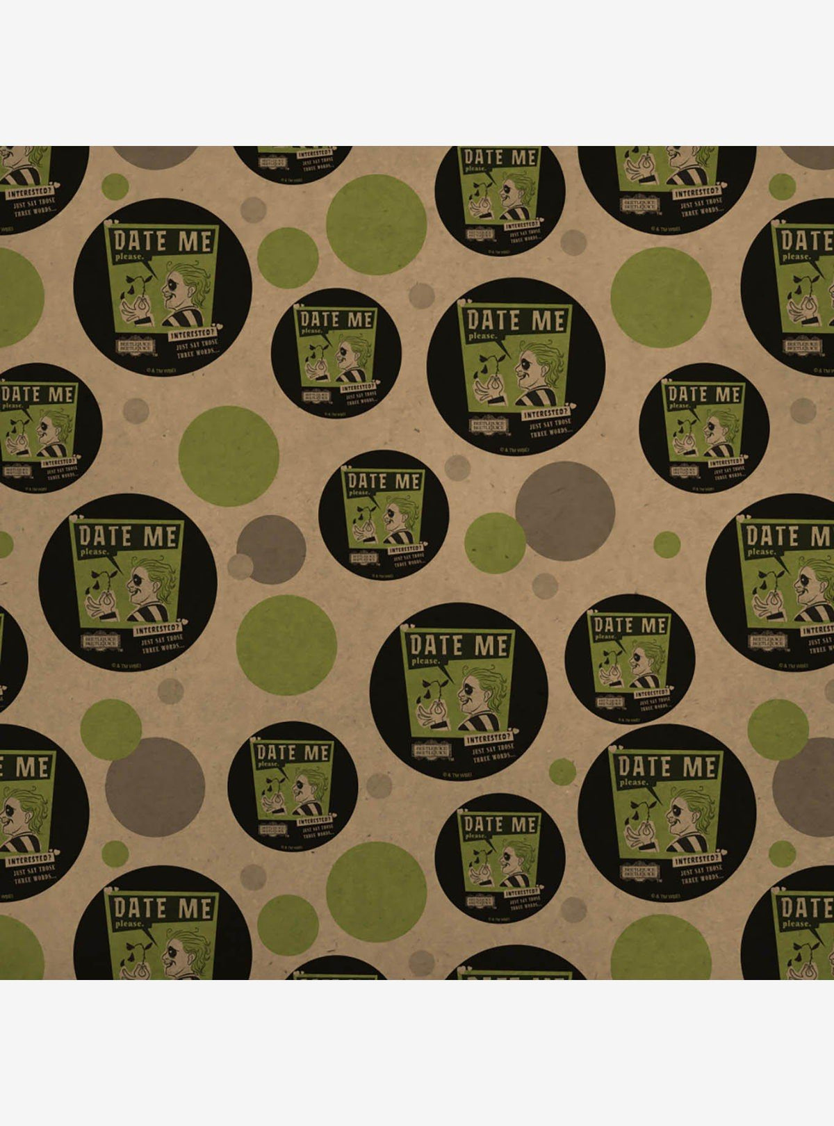 Papel kraft premium Beetlejuice: Date Me