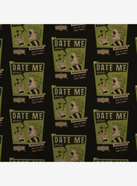 Papel de regalo kraft premium Beetlejuice Date Me Dark