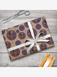 Papel de regalo Beetlejuice y Lydia