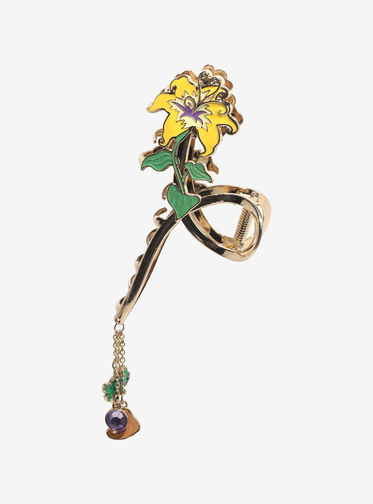 Disney Enredados: pinza para el pelo flor de la gota de sol