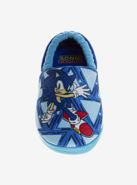 Pantuflas de Sonic para toddler y niños, tallas dobles